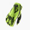 Kenny Performance Neon Yellow Gloves Kid – vonkajšia strana