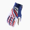 KENNY RACING RĘKAWICE CROSS/ENDURO TRACK WHITE NAVY ROZMIAR XS (7) (Veľkosť XS)