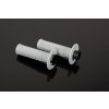 RENTHAL Gripy MX Original Lock-on Soft (HALF WAFFLE) svetlo sivé