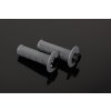 RENTHAL Gripy MX Original Lock-on Medium (HALF WAFFLE) – sivé