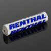 RENTHAL Pena na riadidlá SX 240 mm – klasické logo (Farba Biela / strieborná / modrá)