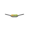 SCAR Riadidlá 28,6 mm s Hrazdou Stewart / Villopoto – čierne, pena čierna / žltá fluo