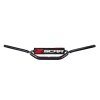 SCAR Riadidlá s Hrazdou 28,6 mm model Stewart/Villopoto – čierne Pena čierna/biela
