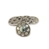 SCAR Podložky hliníkové 18 mm – sada 10 ks – strieborné