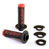 X-GRIP Gripy (rukoväte) Baaaap Lock-On s adaptérmi plynu – červené