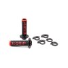 X-GRIP Gripy (rukoväte) Baaaap Lock-On s adaptérmi Plynu – červené s Otvorom