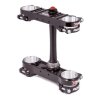 XTRIG Držiaky tlmičov Rocs Pro Triple Clamps KTM SX/SX-F 125/250/350/450 '13-'22; EXC/EXC-F '14-'23; Husqvarna '14-'22; Gas Gas Ec/Ecf/MC/Mcf '21-'23 M12 čierne