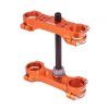 XTRIG Držiaky tlmičov Rocs Tech Triple Clamps KTM SX 65 '24-'25; Husqvarna TC 65 '24-'25; Gas-Gas MC 65 '24-'25 oranžové