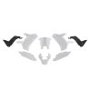 RTECH Sada plastov T7 Revolution Yamaha Tenere 700 '19-'24 biela/čierna