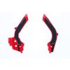 ACERBIS Kryty rámu X-Grip Husqvarna FC / TC '19-'22, FE / TE '20-'23, Gas Gas EC / EC-F / MC / MC-F '21-'23 červené / čierne