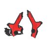ACERBIS Chrániče rámu X-Grip HONDA CRF 250 L '21-'24, CRF 300 L '21-'26, CRF 300 RALLY '21-'24 – červené / čierne