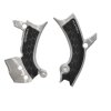 ACERBIS Chrániče rámu X-Grip YAMAHA YZ 250 F '24-'26 (YZF 250), YZ 450 F '23-'26 (YZF 450), FANTIC XXF 250 / 450 '26, XEF 250 / 310 / 450 '26 – sivé / čierne