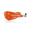ACERBIS Chrániče rúk X-Factory s hliníkovým Jadrom – oranžovo-biele
