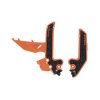 ACERBIS Chrániče rámu X-Grip KTM SX 85 '25-'26, GAS GAS MC 85 '25-'26 – oranžové / čierne