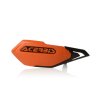 ACERBIS Chrániče rúk X-Elite pre E-Bike / MTB / Minicross – oranžovo-čierne