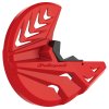 POLISPORT Kryt predného brzdového kotúča KTM SX/SXF/XC/XC-F '15-'23; EXC/EXC-F '16-'23; Husqvarna TC/FC/TE/FE '15-'23; Sherco '18-'22; Gas Gas '21-'24 červený