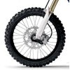 POLISPORT Kryt Spodnej časti predných tlmičov (s montážnou Sadou) Honda CRF 250 / 450 (15–24) – čierny
