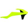 POLISPORT Kryty chladičov KTM SX/SXF '16-18 EXC '17-19 žlté fluo