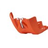 POLISPORT Kryt motora a prepákovania Fortress Skid Plate KTM SX-F 250/350 (16–22), SX-F 450 (19–22), Husqvarna FC 250/350 (16–22), FE 250/350 (17–23), FE 450 (20–23), FC 450 (19–22), Gas Gas MC-F/EC-F (21–23) – oranžový
