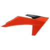 POLISPORT Kryty chladičov KTM SX/SXF/XC/XC-F 125/150/250/350/450 '23-'25; EXC/EXC-F/XC-W 125/150/250/350/450 '24-'25 oranžové/čierne OEM