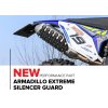 POLISPORT Univerzálny chránič koncovky výfuku Armadillo Extrem Silencer Guard čierny