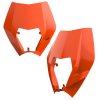 POLISPORT Kryt predného svetla KTM EXC / EXC-F / XC-W / XCF-W '08-13 oranžový