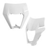 POLISPORT Kryt predného svetla KTM EXC / EXC-F / XC-W / XCF-W `17-19 biely