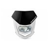 POLISPORT Predné svetlo Halo LED – LED žiarovka – jednosmerný prúd 12 V – čierne / biele