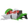 POLISPORT Sada plastov Kawasaki KX 85 '14-'21; KX 100 '14-'21; KX 112 '14-'21 zelená/biela OEM