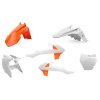 POLISPORT Sada plastov KTM SX 65 '16-'23 OEM oranžová/biela