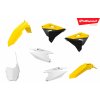 POLISPORT Sada plastov Suzuki RM 125/250 '01-'08 Restyling na RMZ 450 '22' žltá/čierna/biela