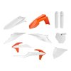 POLISPORT Sada plastov KTM SX/SX-F '19-'22 oranžová/biela OEM