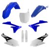 POLISPORT Sada plastov Yamaha YZ 250F '14-'18; YZ 450F '14-'17 OEM modrá/biela/čierna