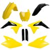 POLISPORT Sada plastov Suzuki RMZ 450 '08-'17 žltá/čierna OEM