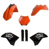 POLISPORT Sada plastov KTM SX/SX-F/XC-F '07-'10 oranžová