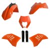 POLISPORT Sada plastov KTM EXC/EXC-F '08-'11 oranžová OEM