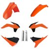 POLISPORT Sada plastov KTM EXC/EXC-F '14-'15 oranžová/čierna/biela OEM