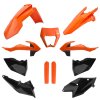 POLISPORT Sada plastov KTM EXC/EXC-F TPI '17-'19 oranžová/čierna