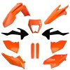 POLISPORT Sada plastov KTM EXC/EXC-F TPI '17-'19 oranžová OEM