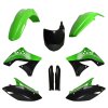 POLISPORT Sada plastov Kawasaki KX 250F '09-'12 zelená/čierna OEM