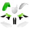 POLISPORT Sada plastov Kawasaki KX 250F '13-'16 zelená/čierna/biela OEM