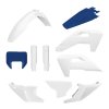 POLISPORT Sada plastov Husqvarna TE / FE (26) – biela / modrá OEM