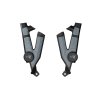 RTECH Kryty rámu Bi-Material Super Grip Talaria Sting MX4/MX5/TL4000/TL5500 (23–25) – čierne/sivé