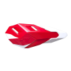 RTECH náhradný plast pre chránič rúk HP3, červená / biela, SKU HP3REPRSBN0