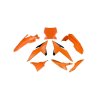 RTECH Sada plastov KTM SX 85 '25 OEM čierna / oranžová