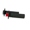 RTECH Gripy (rukoväte) R20 Lock-On (22+25 mm) – čierne, Half Waffle, 8× adaptér plynu