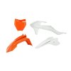 RTECH Sada plastov KTM SX 50 '16-'23, SX-E 3-5 '20-'24 oranžová / biela