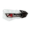 RTECH Chrániče rúk Flx CROSS/Enduro – biele (2 typy uchytenia na riadidlá a rukoväte)
