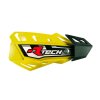 RTECH Chrániče rúk Flx CROSS/Enduro – žlté (2 typy uchytenia na riadidlá a rukoväte)