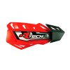 RTECH Chrániče rúk Flx CROSS/Enduro – červené (2 typy uchytenia na riadidlá a rukoväte)